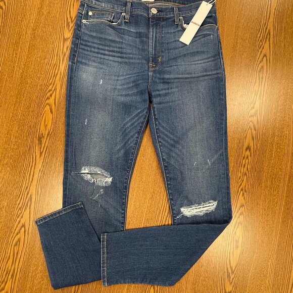 Hudson Barbara High Waist Super Skinny Ankle Jeans - Size 31 - NWT - Picture 1 of 10